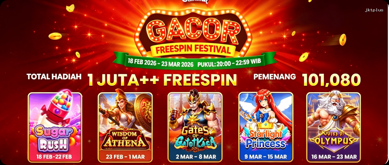 Login jktplus Sekarang Bonus Melimpah